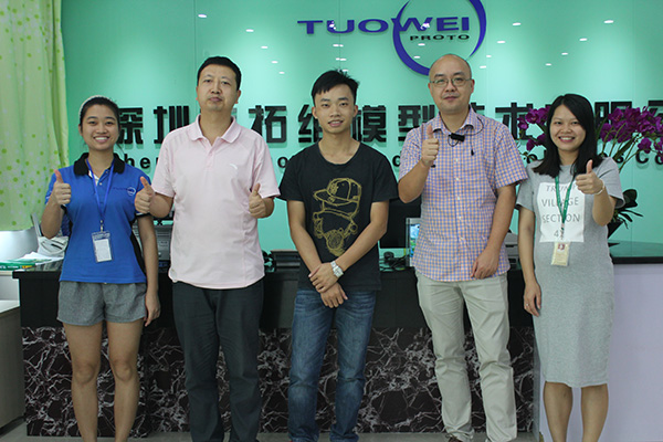 cnc手板加工厂客户